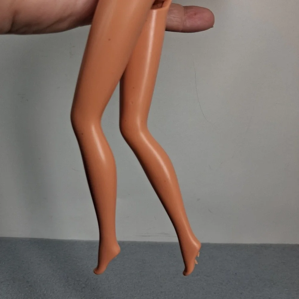 Classic Superstar Era Barbie Doll Long Blonde Hair Pearl Earrings & Ring Nude